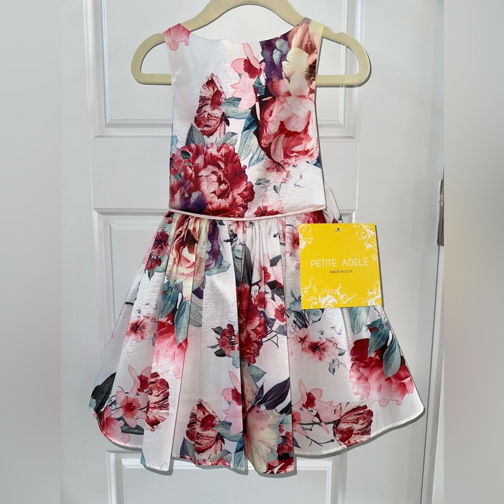 Petite Adele Floral Sleeveless Dress